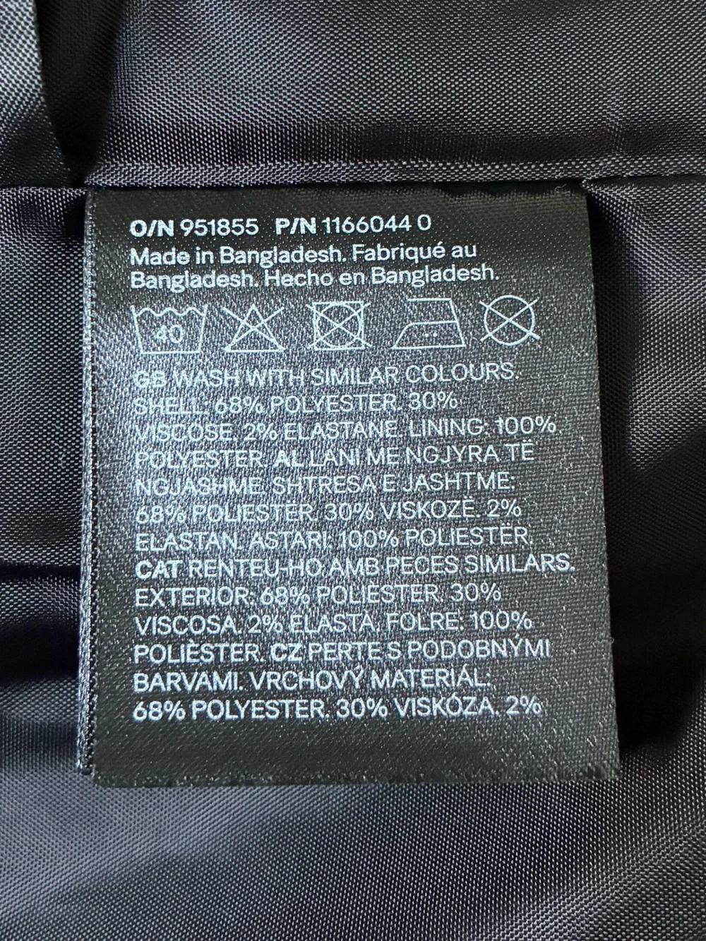 H&M boys checked